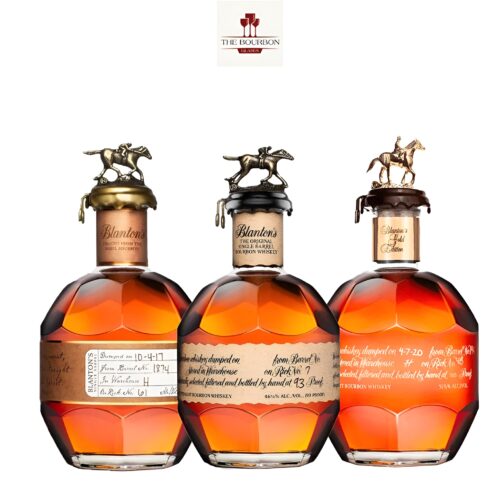 Blanton's Original Single Barrel , Blanton’s Gold Edition, Blanton’s Straight From The Barrel Special